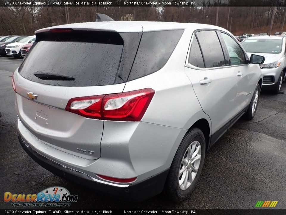 2020 Chevrolet Equinox LT AWD Silver Ice Metallic / Jet Black Photo #5