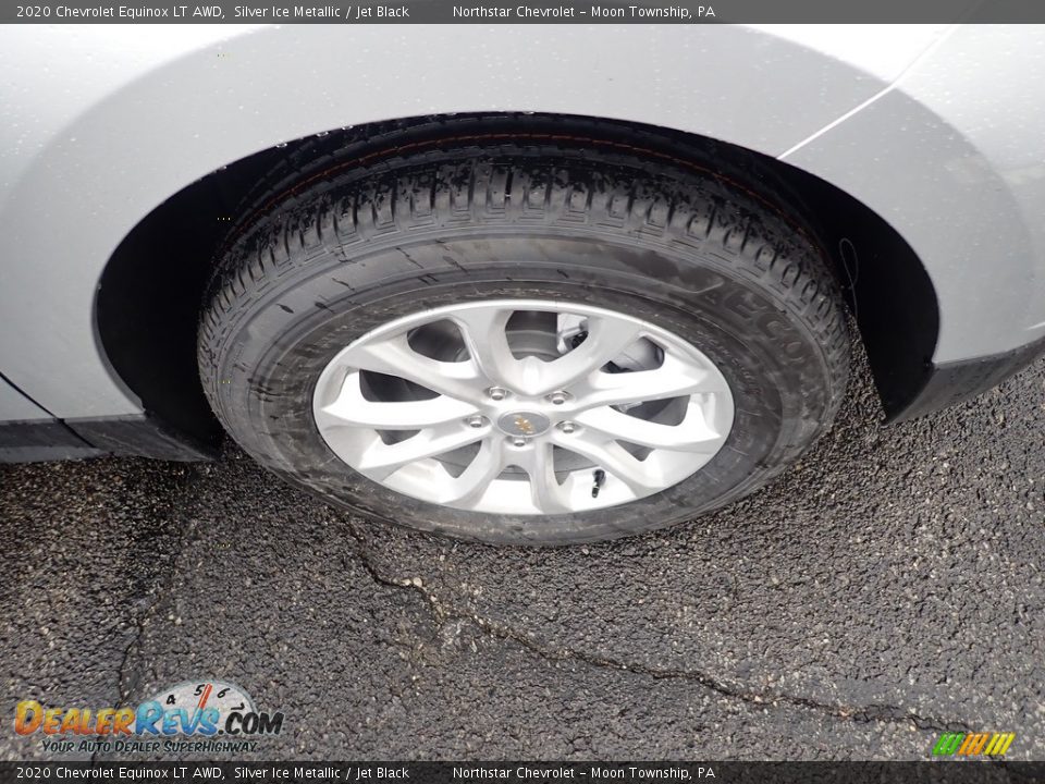 2020 Chevrolet Equinox LT AWD Silver Ice Metallic / Jet Black Photo #8