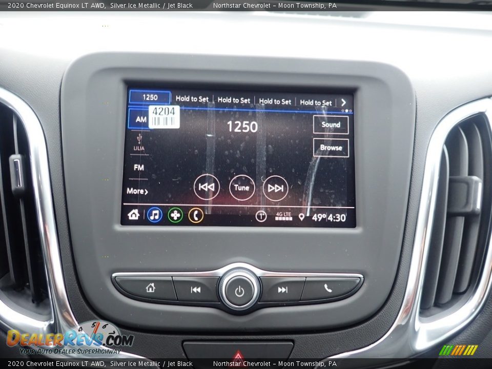 2020 Chevrolet Equinox LT AWD Silver Ice Metallic / Jet Black Photo #16