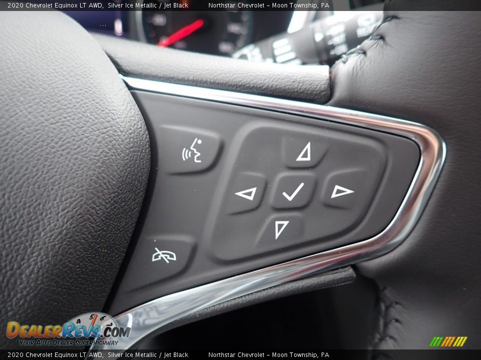 2020 Chevrolet Equinox LT AWD Silver Ice Metallic / Jet Black Photo #18