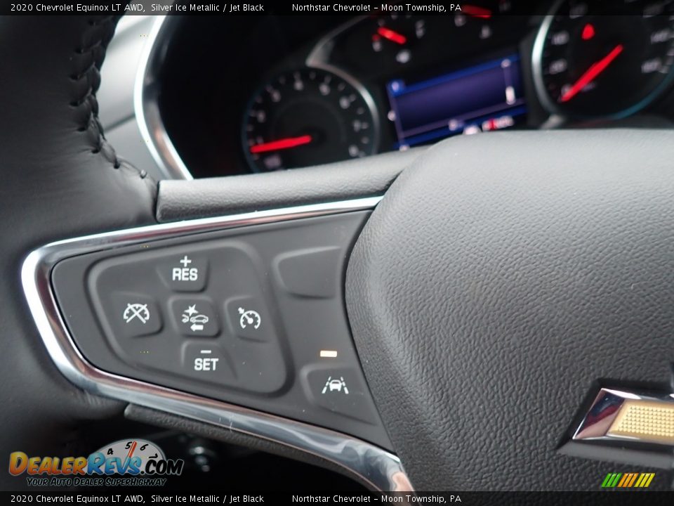 2020 Chevrolet Equinox LT AWD Silver Ice Metallic / Jet Black Photo #19