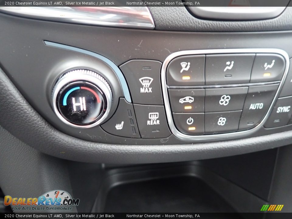 2020 Chevrolet Equinox LT AWD Silver Ice Metallic / Jet Black Photo #20