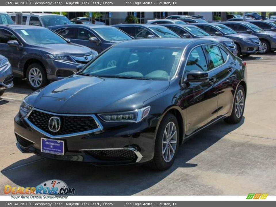 2020 Acura TLX Technology Sedan Majestic Black Pearl / Ebony Photo #3