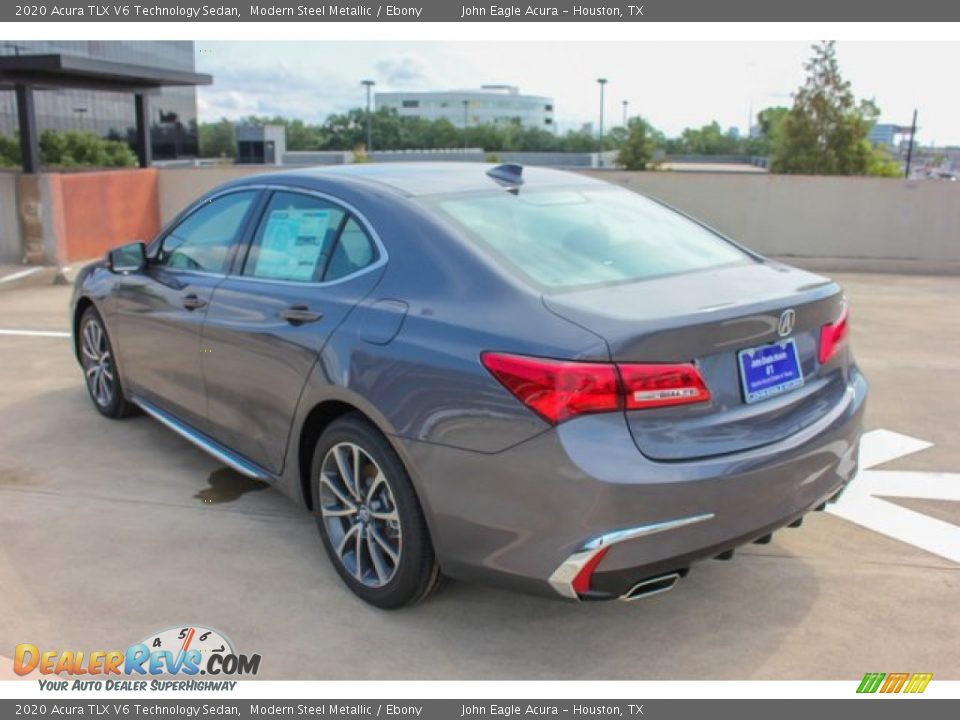 2020 Acura TLX V6 Technology Sedan Modern Steel Metallic / Ebony Photo #4