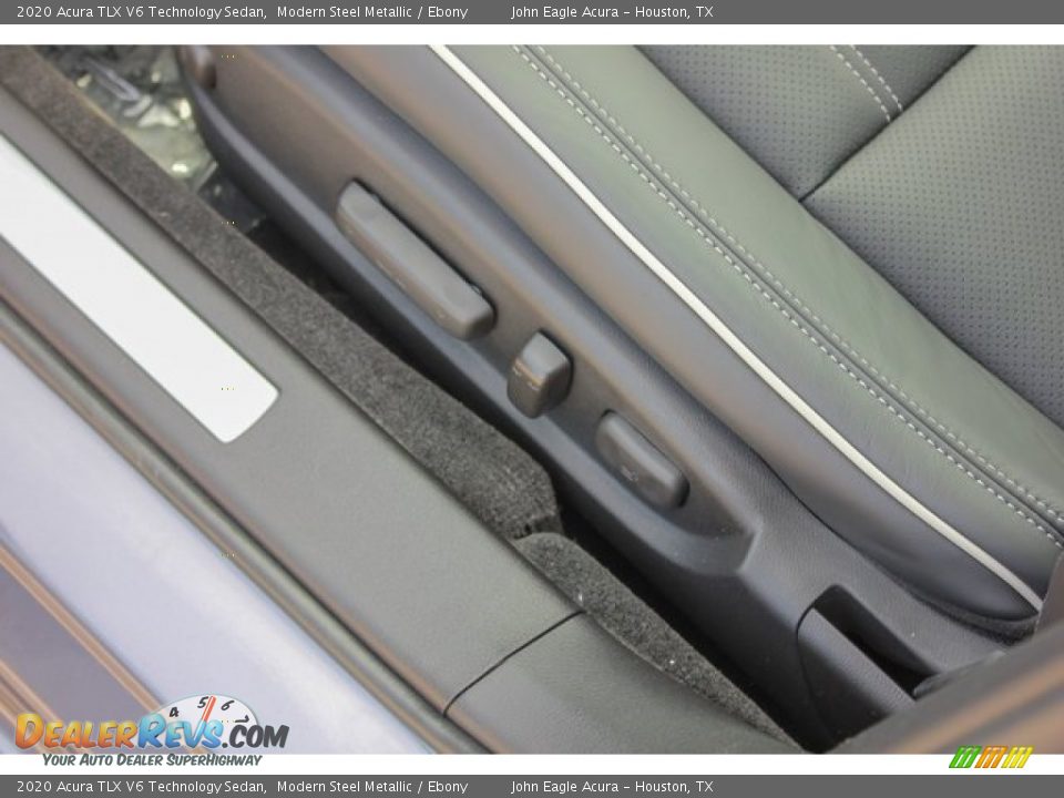 2020 Acura TLX V6 Technology Sedan Modern Steel Metallic / Ebony Photo #15