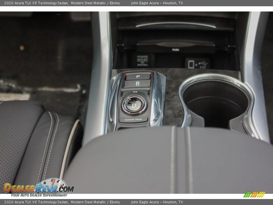 2020 Acura TLX V6 Technology Sedan Modern Steel Metallic / Ebony Photo #29