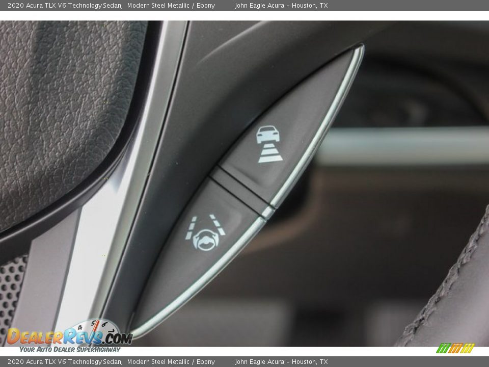 2020 Acura TLX V6 Technology Sedan Modern Steel Metallic / Ebony Photo #34
