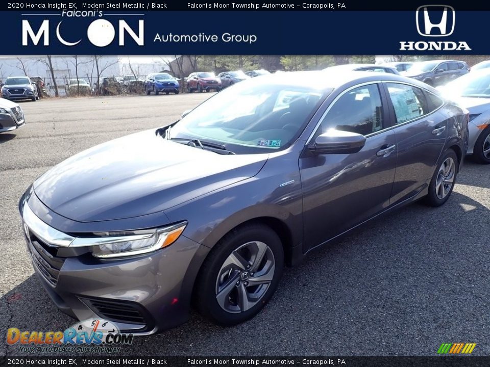 2020 Honda Insight EX Modern Steel Metallic / Black Photo #1