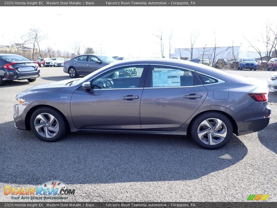 2020 Honda Insight EX Modern Steel Metallic / Black Photo #2