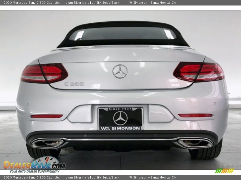 2020 Mercedes-Benz C 300 Cabriolet Iridium Silver Metallic / Silk Beige/Black Photo #3