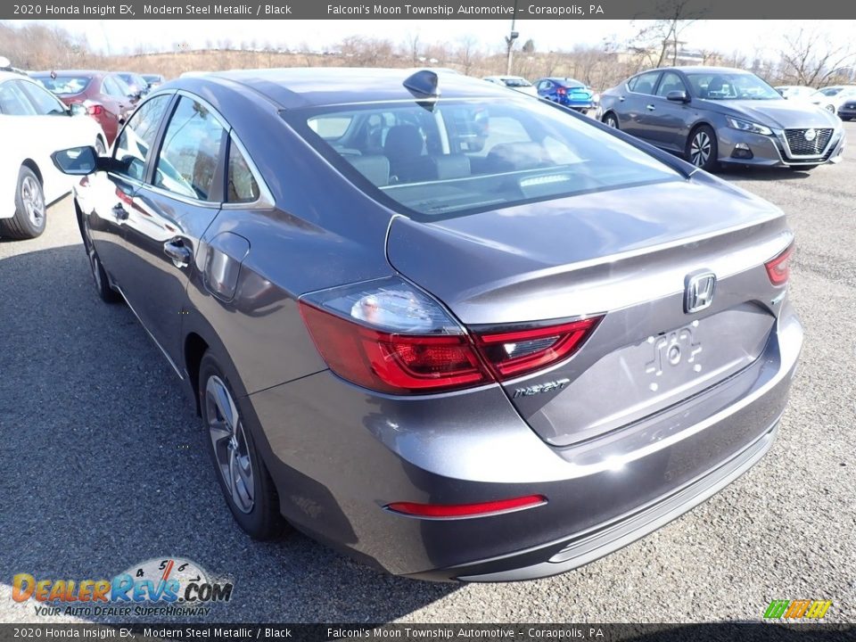 2020 Honda Insight EX Modern Steel Metallic / Black Photo #3