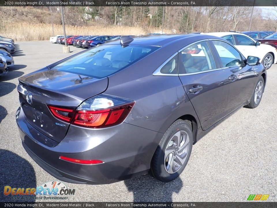 2020 Honda Insight EX Modern Steel Metallic / Black Photo #4