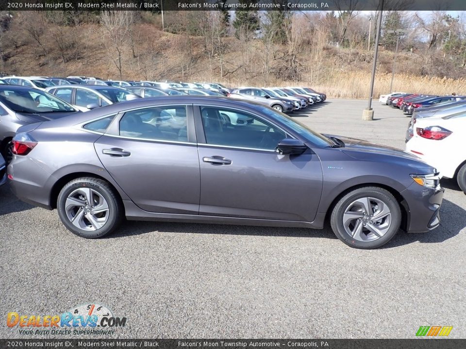 2020 Honda Insight EX Modern Steel Metallic / Black Photo #5