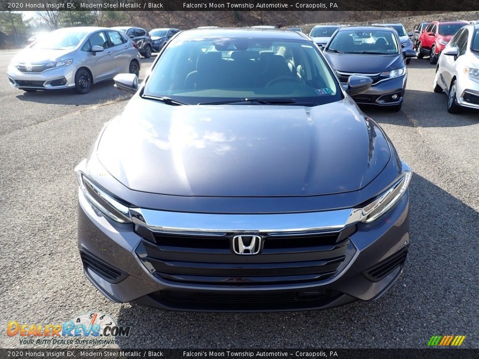 2020 Honda Insight EX Modern Steel Metallic / Black Photo #7