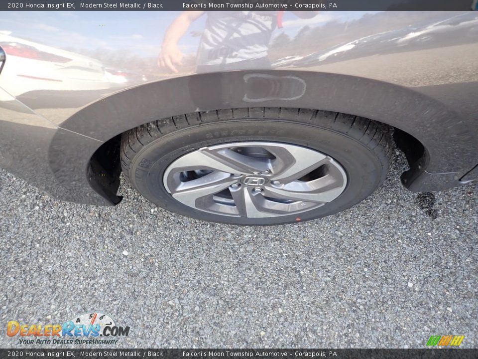 2020 Honda Insight EX Modern Steel Metallic / Black Photo #8