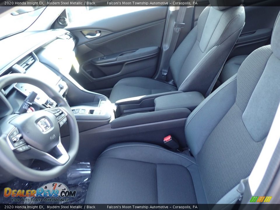 2020 Honda Insight EX Modern Steel Metallic / Black Photo #9