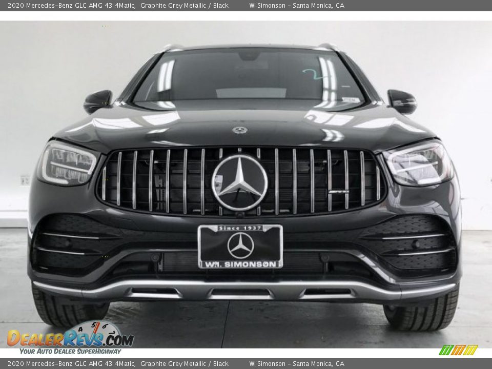 2020 Mercedes-Benz GLC AMG 43 4Matic Graphite Grey Metallic / Black Photo #2