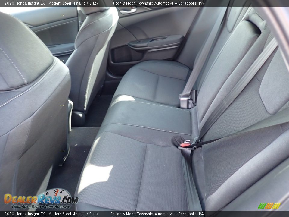 2020 Honda Insight EX Modern Steel Metallic / Black Photo #10