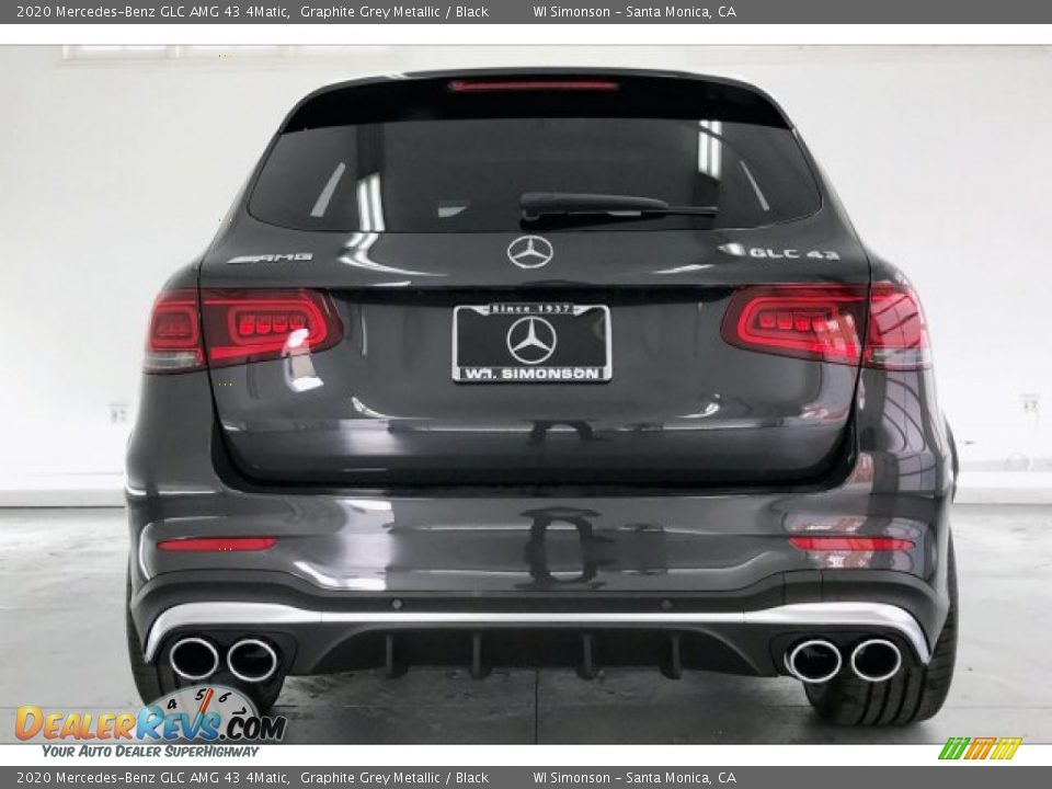 2020 Mercedes-Benz GLC AMG 43 4Matic Graphite Grey Metallic / Black Photo #3