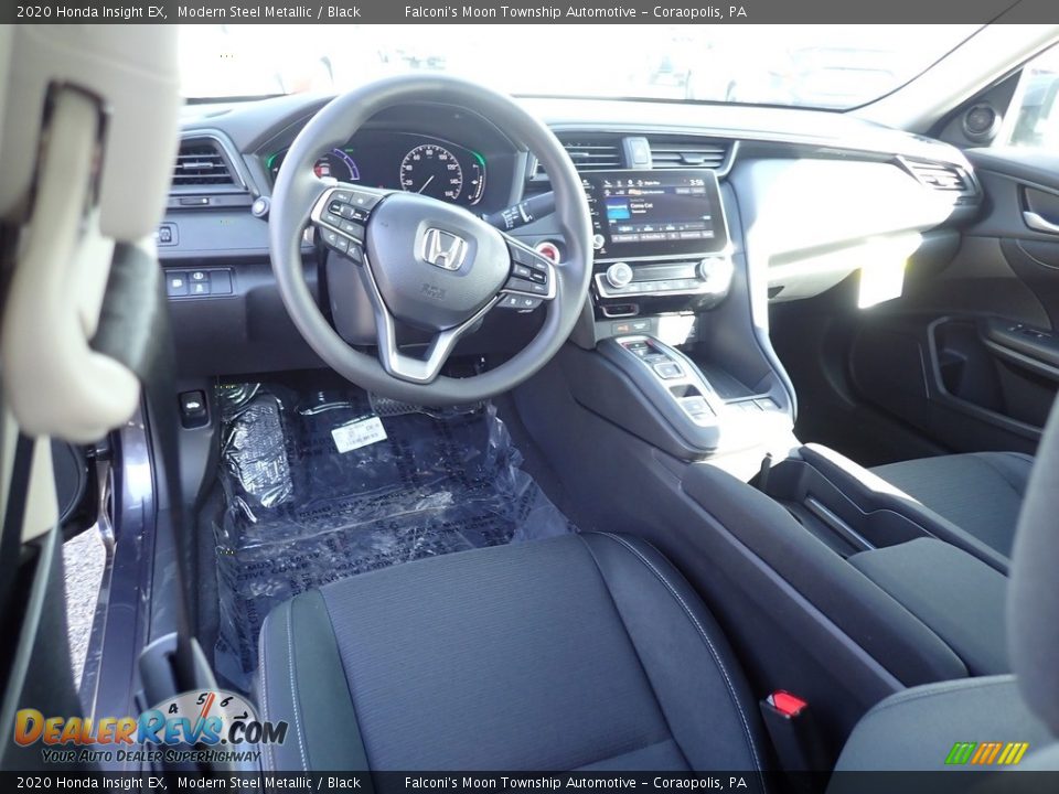 2020 Honda Insight EX Modern Steel Metallic / Black Photo #11