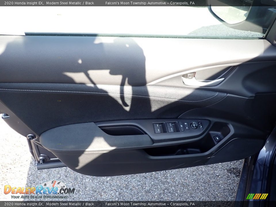 2020 Honda Insight EX Modern Steel Metallic / Black Photo #12