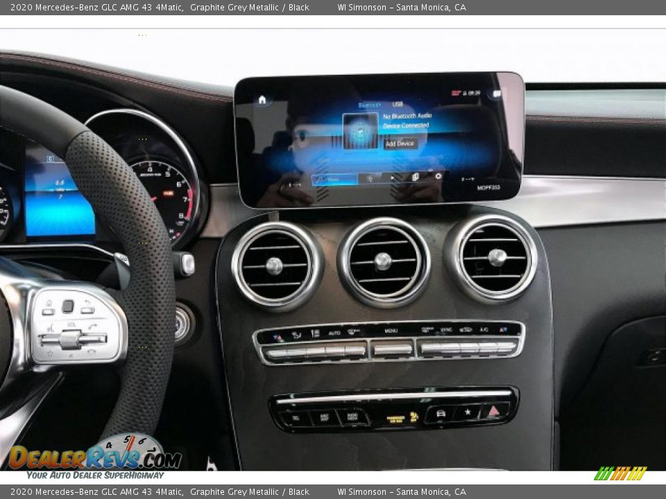 2020 Mercedes-Benz GLC AMG 43 4Matic Graphite Grey Metallic / Black Photo #5