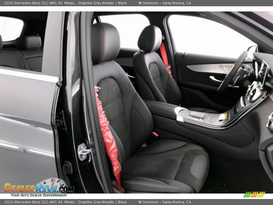 2020 Mercedes-Benz GLC AMG 43 4Matic Graphite Grey Metallic / Black Photo #6