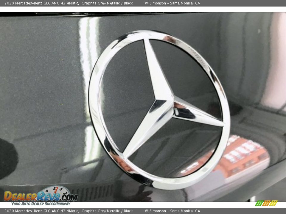 2020 Mercedes-Benz GLC AMG 43 4Matic Graphite Grey Metallic / Black Photo #7
