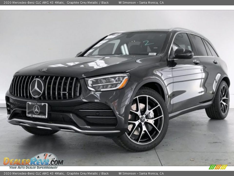 2020 Mercedes-Benz GLC AMG 43 4Matic Graphite Grey Metallic / Black Photo #12