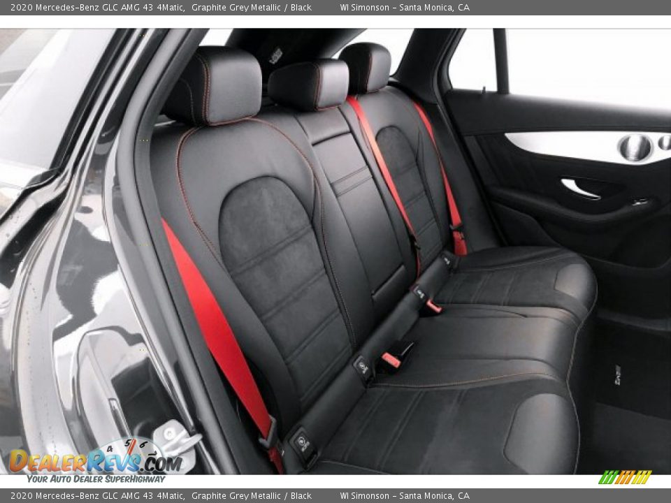 2020 Mercedes-Benz GLC AMG 43 4Matic Graphite Grey Metallic / Black Photo #13