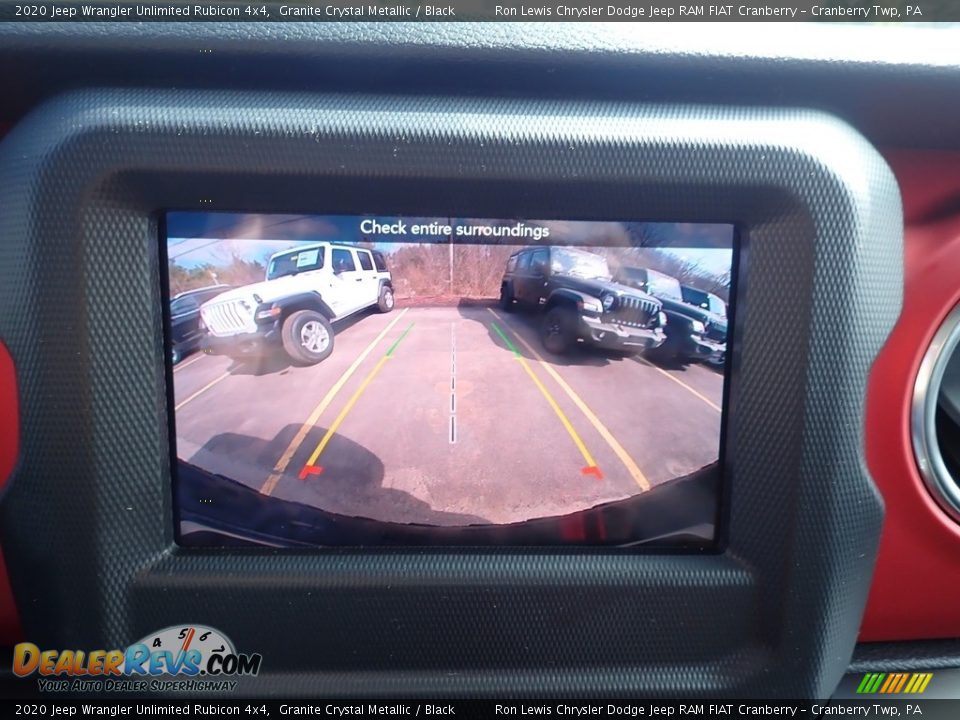 2020 Jeep Wrangler Unlimited Rubicon 4x4 Granite Crystal Metallic / Black Photo #18