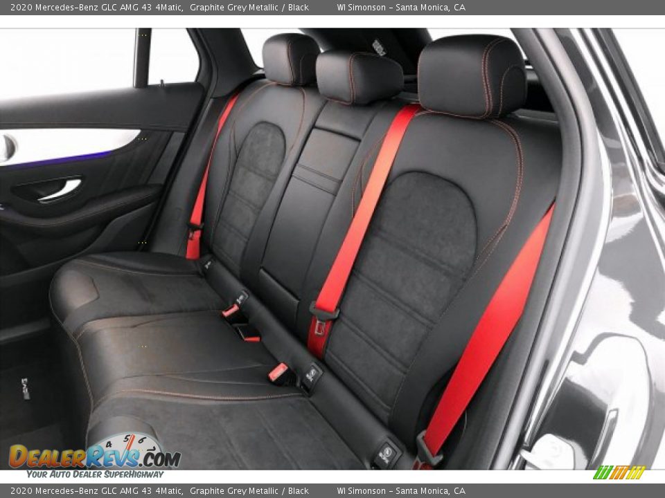 2020 Mercedes-Benz GLC AMG 43 4Matic Graphite Grey Metallic / Black Photo #15