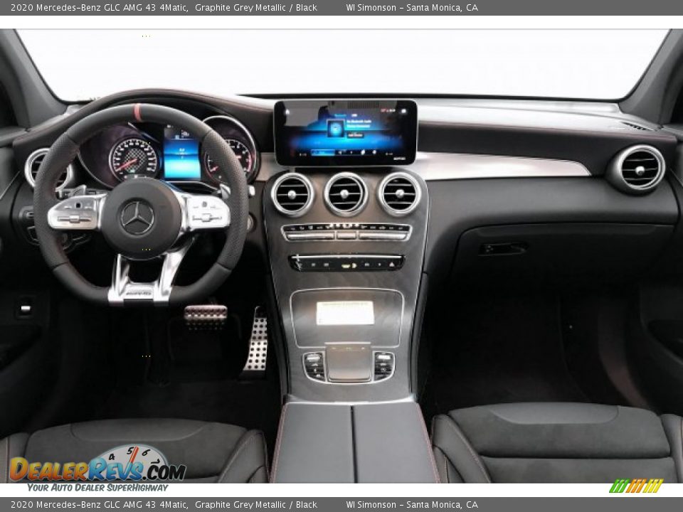 2020 Mercedes-Benz GLC AMG 43 4Matic Graphite Grey Metallic / Black Photo #17