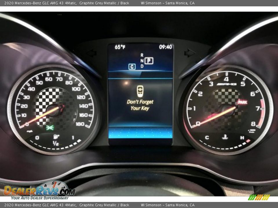2020 Mercedes-Benz GLC AMG 43 4Matic Graphite Grey Metallic / Black Photo #20