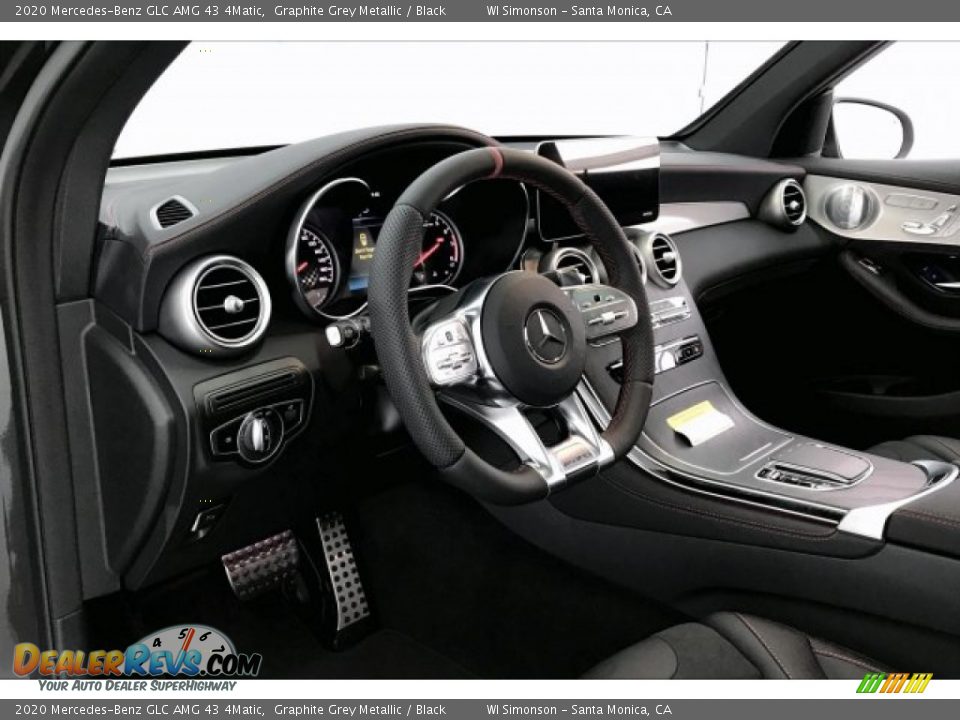 2020 Mercedes-Benz GLC AMG 43 4Matic Graphite Grey Metallic / Black Photo #22