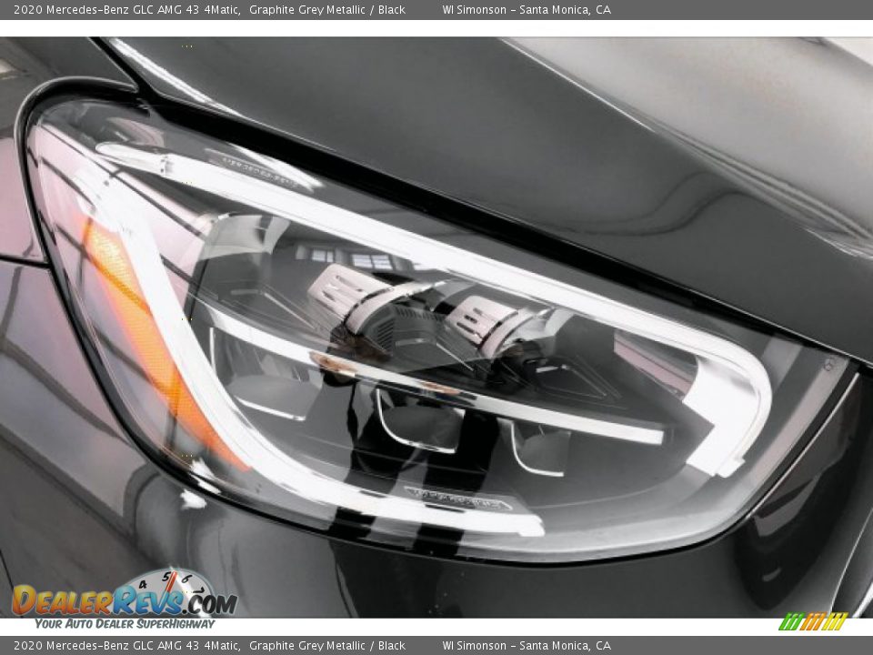 2020 Mercedes-Benz GLC AMG 43 4Matic Graphite Grey Metallic / Black Photo #32