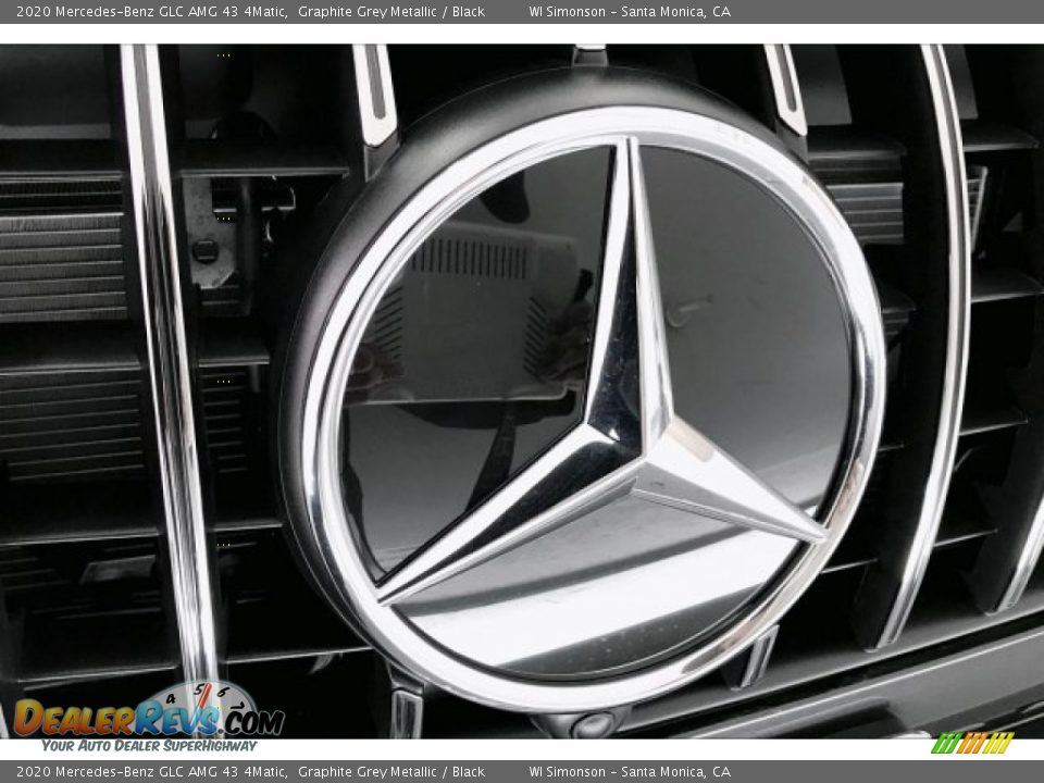 2020 Mercedes-Benz GLC AMG 43 4Matic Graphite Grey Metallic / Black Photo #33