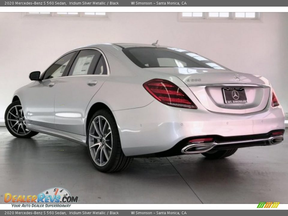 2020 Mercedes-Benz S 560 Sedan Iridium Silver Metallic / Black Photo #2