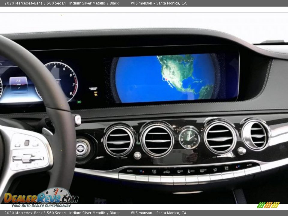 2020 Mercedes-Benz S 560 Sedan Iridium Silver Metallic / Black Photo #6