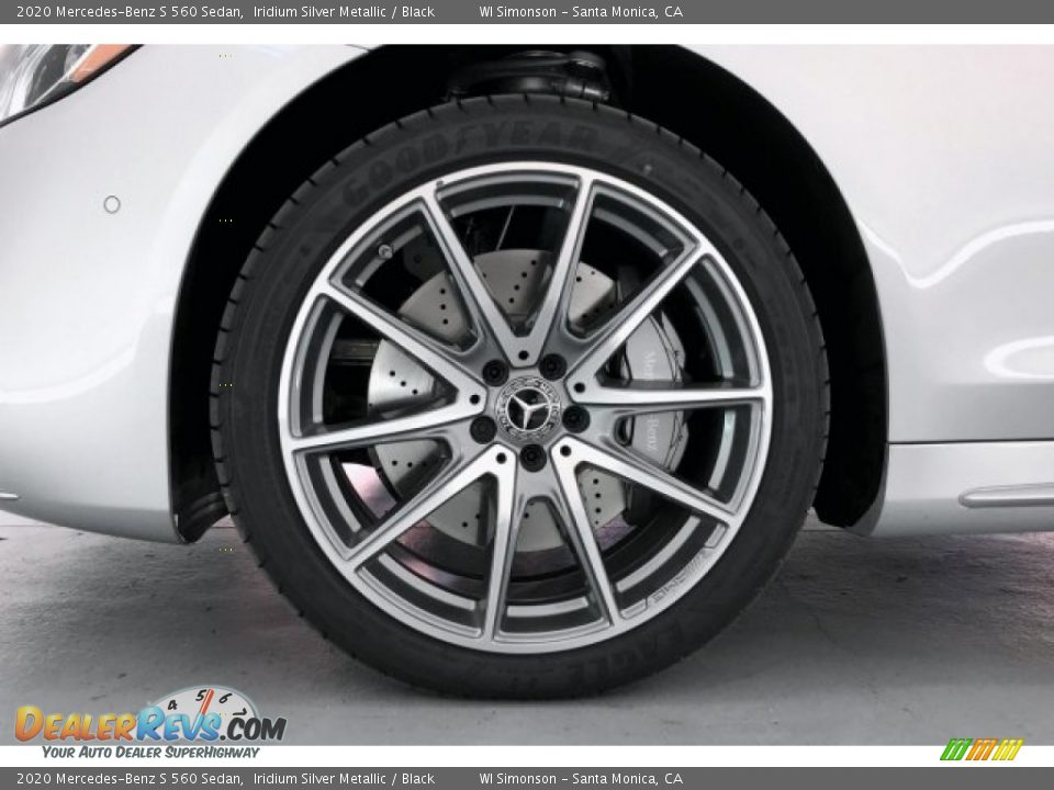 2020 Mercedes-Benz S 560 Sedan Iridium Silver Metallic / Black Photo #9