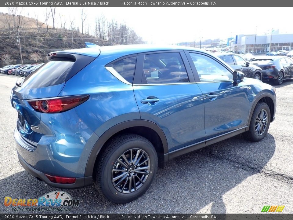 2020 Mazda CX-5 Touring AWD Eternal Blue Mica / Black Photo #2