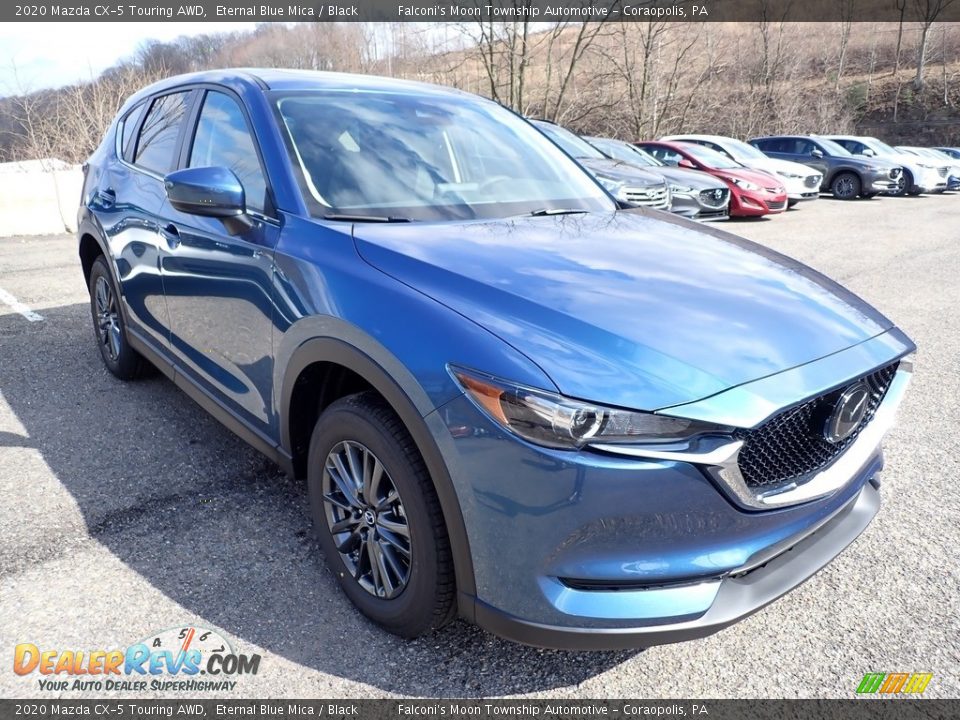 2020 Mazda CX-5 Touring AWD Eternal Blue Mica / Black Photo #3