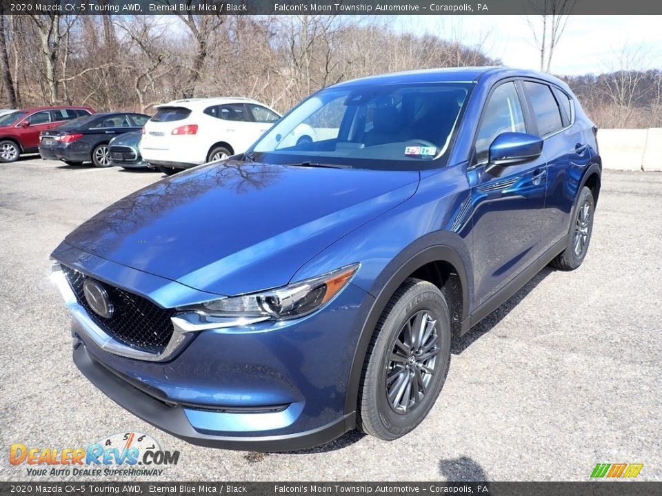 2020 Mazda CX-5 Touring AWD Eternal Blue Mica / Black Photo #5