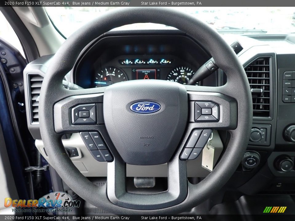 2020 Ford F150 XLT SuperCab 4x4 Steering Wheel Photo #14