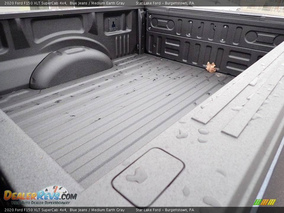 2020 Ford F150 XLT SuperCab 4x4 Blue Jeans / Medium Earth Gray Photo #16