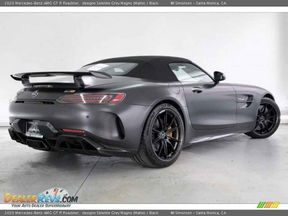 2020 Mercedes-Benz AMG GT R Roadster designo Selenite Grey Magno (Matte) / Black Photo #13