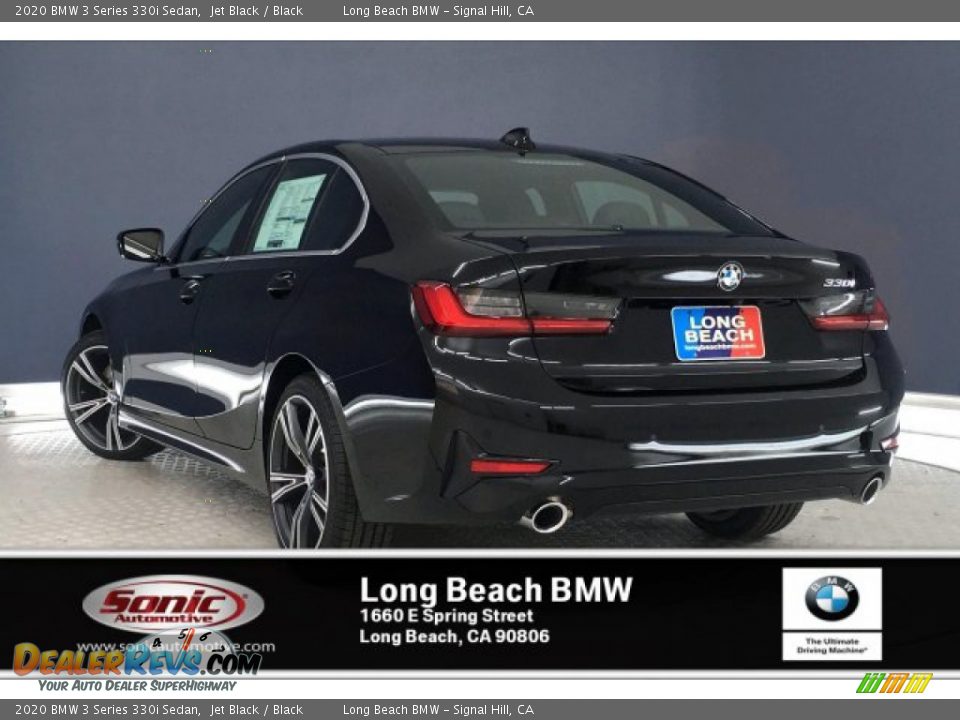 2020 BMW 3 Series 330i Sedan Jet Black / Black Photo #2