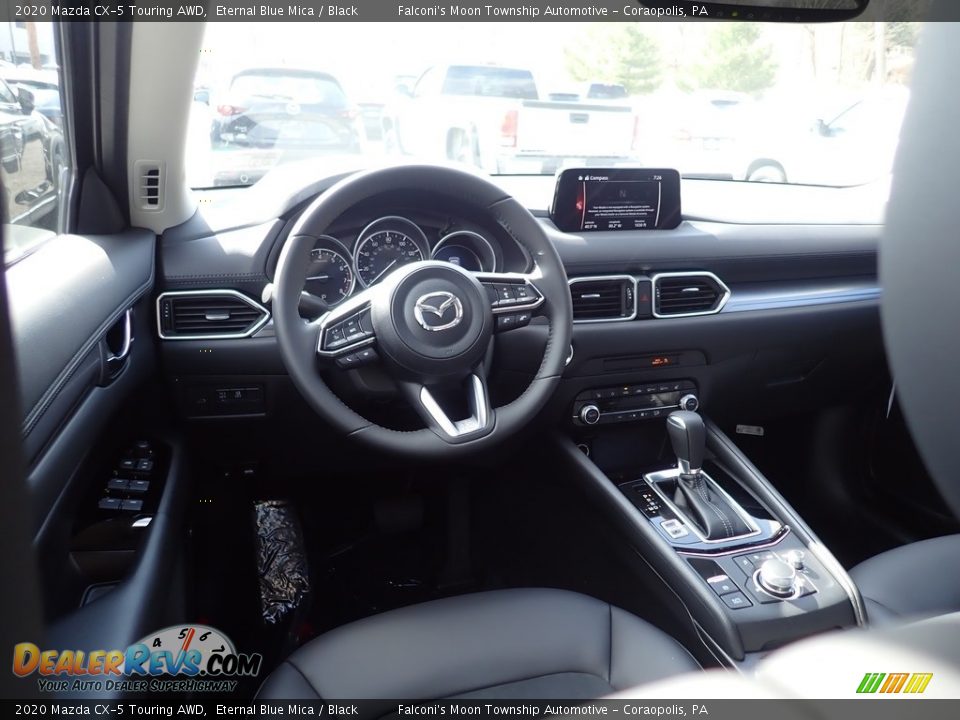 2020 Mazda CX-5 Touring AWD Eternal Blue Mica / Black Photo #9