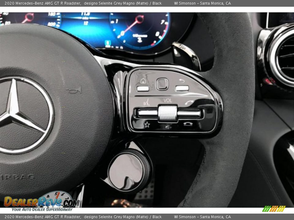 2020 Mercedes-Benz AMG GT R Roadster Steering Wheel Photo #16