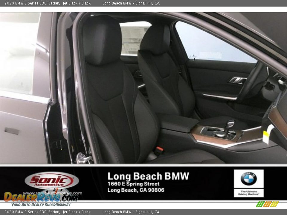 2020 BMW 3 Series 330i Sedan Jet Black / Black Photo #7